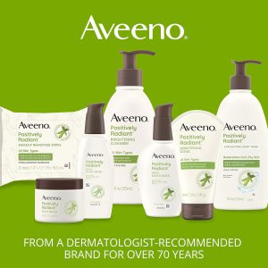 Aveeno Positively Radiant Brightening Facial Cleanser - 325ml
