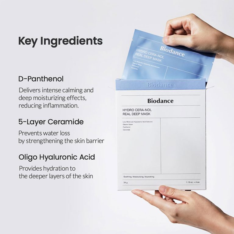 Biodance Hydro Cera-nol Real Deep Mask - 34g x4ea