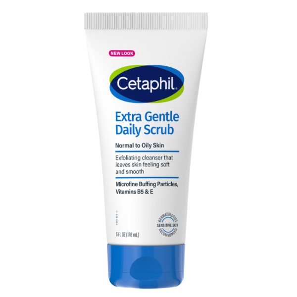 Cetaphil Extra Gentle Daily Scrub Normal to Oily Skin - 178ml