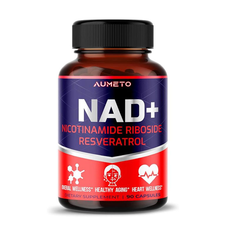 Aumeto NAD+ Nicotinamide Riboside Resveratrol – 90 Capsules