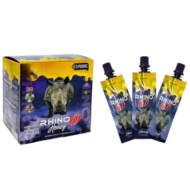 Rhino 69 Honey - 1Pouch 22gm*15