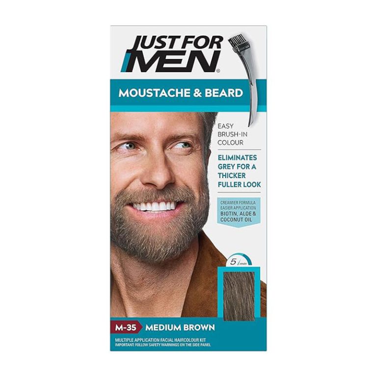 Just for Men Color Gel Mustache & Beard M-35 Medium Brown