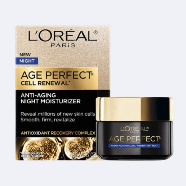 LOreal Paris Age Perfect Cell Renewal Anti-Aging Night Moisturizer - 48gm