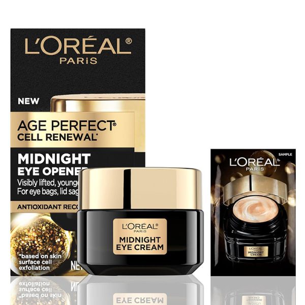 L'Oreal Paris Age Perfect Cell Renewal Midnight Eye Opener - 14gm
