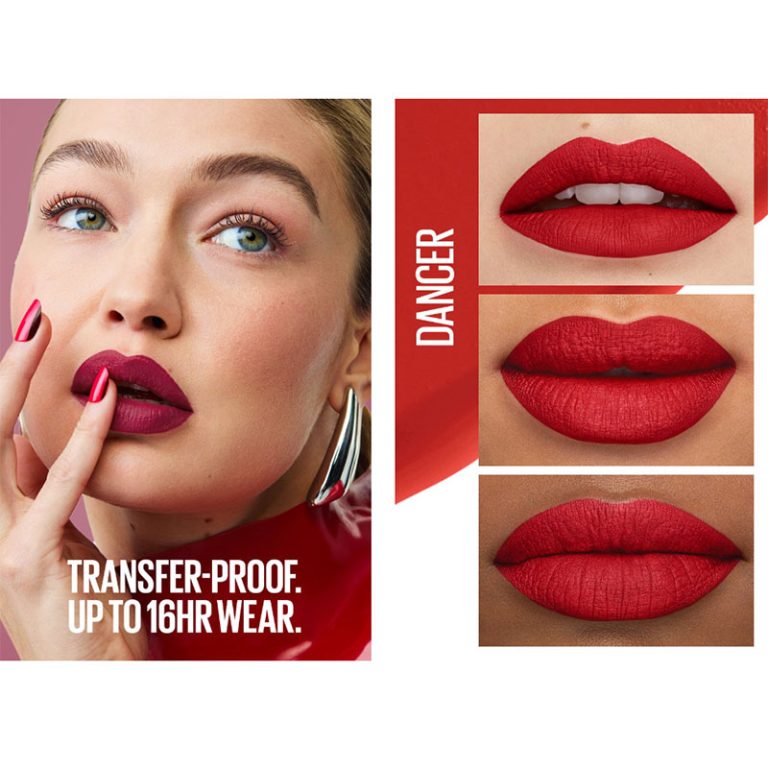 Maybelline Superstay Matte Ink Lipstick - 118 Dancer