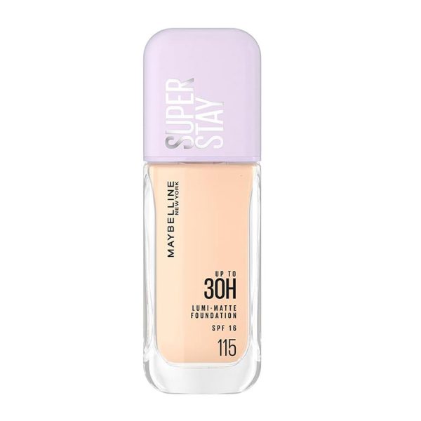 Maybelline Superstay Up To 30H Lumi Matte SPF 16 Foundation Shade - 115
