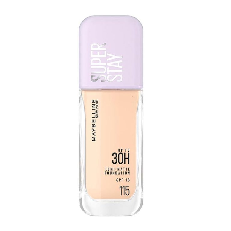 Maybelline Superstay Up To 30H Lumi Matte SPF 16 Foundation Shade - 115