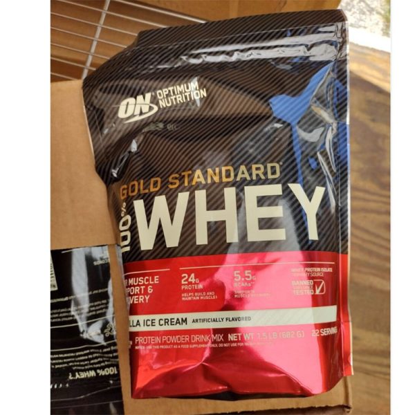 OPTIMUM NUTRITION 100% GOLD STANDARD WHEY PROTEIN - 682gm