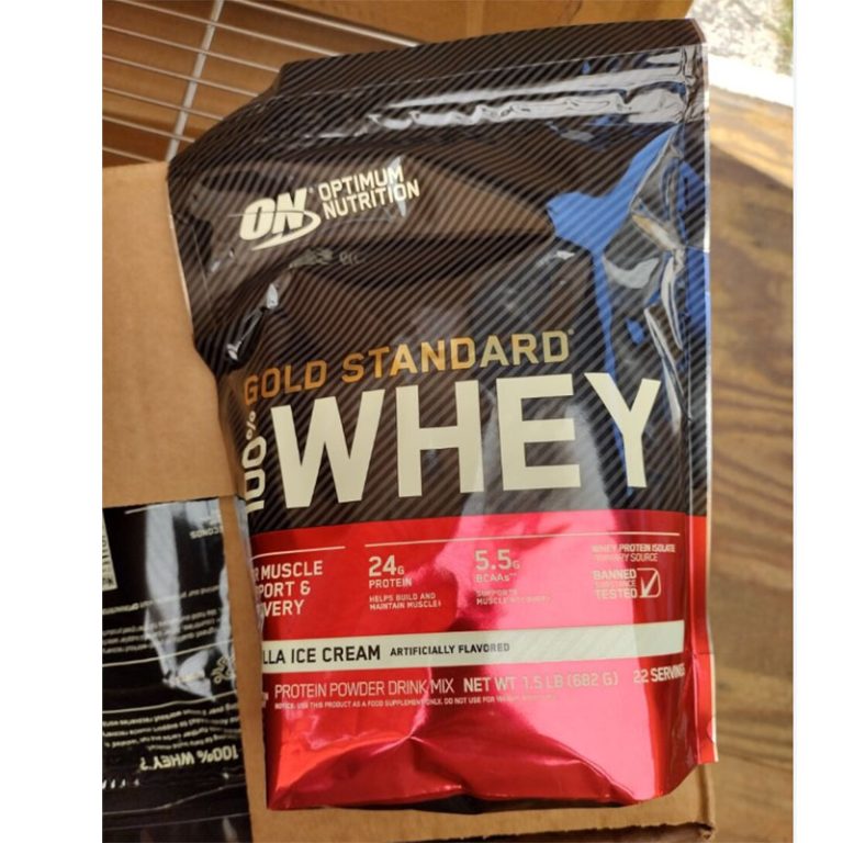 OPTIMUM NUTRITION 100% GOLD STANDARD WHEY PROTEIN - 682gm