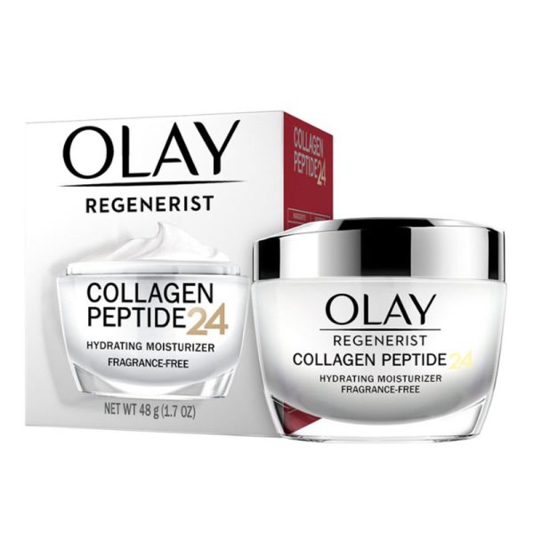 Olay Regenerist Collagen Peptide24 Hydrating Fragrance Free Moisturizer - 48gm