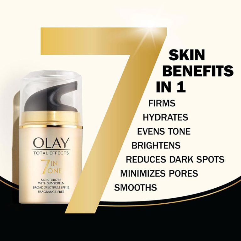 Olay Total Effects 7-in-One Fragrance Free Moisturizer with Sunscreen SPF 15 (50ml)