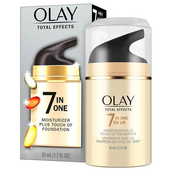 Olay Total Effects 7-in-One Moisturizer + Touch of Foundation - 50ml