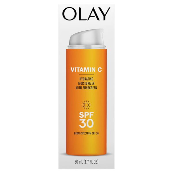 Olay Vitamin C + Peptide 24 Hydrating Moisturizer with SPF 30 - 50ml