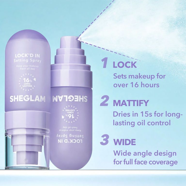 SHEGLAM Lock'd In Setting Spray - 55ml
