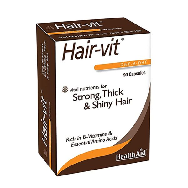 Vitabiotics Hairvit - Strong, Thick & Shiny Hair - 90 Capsules