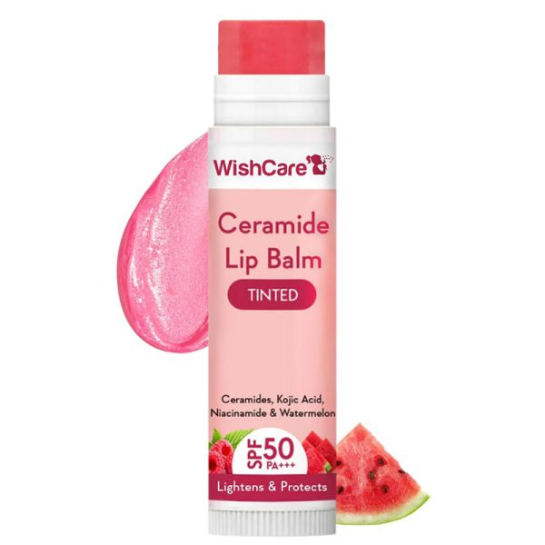 Wish Care Ceramide Lip Balm with SPF 50 PA+++ (Tinted)
