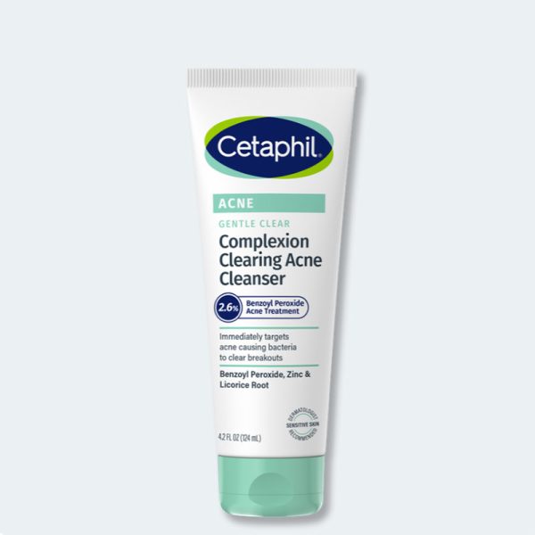 Cetaphil Gentle Clear Complexion Clearing Acne Cleanser – 124ml