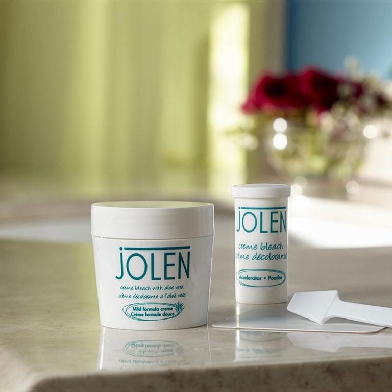 Jolen Crème Bleach Original Formula For Face & Body (Creme 125ml, Accelerator 30gm)