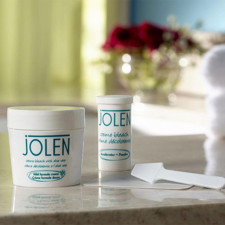 Jolen Crème Bleach Mild Formula For Face & Body (Creme 125ml, Accelerator 30gm)