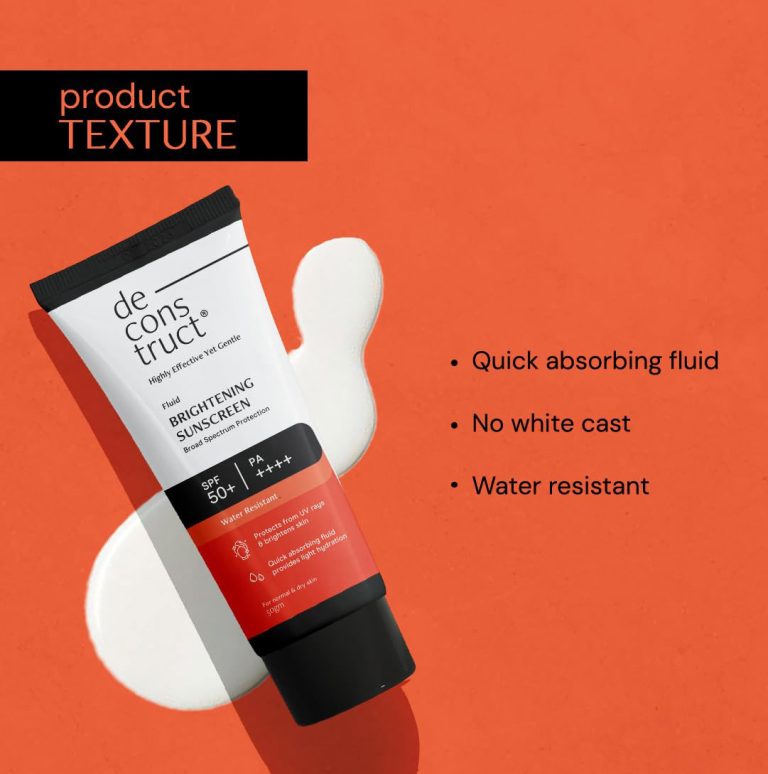 Deconstruct Fluid Brightening Sunscreen SPF50+ PA++++ (50g)
