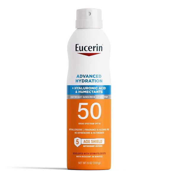Eucerin Advanced Hydration SPF 50 Sunscreen Spray - 170gm
