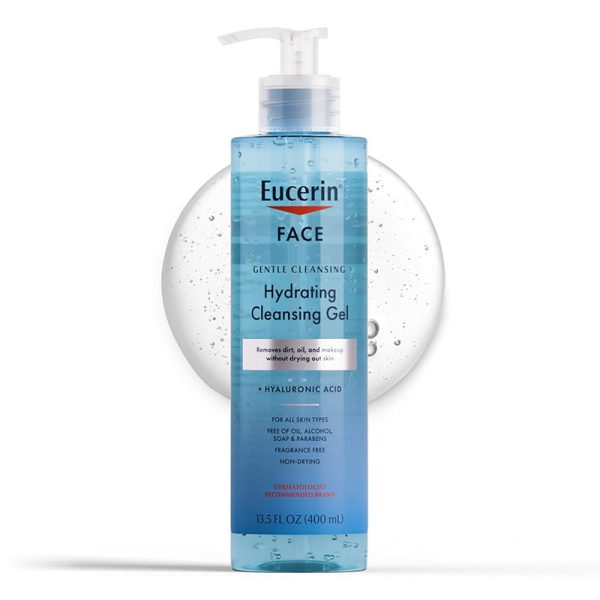 Eucerin Face Gentle Cleansing Hydrating Cleansing Gel - 400ml