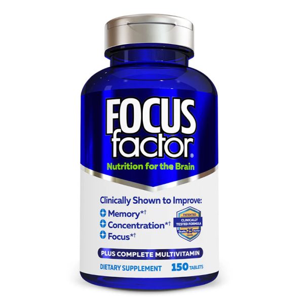 Focus Factor Nutrition For The Brain – 180 tablets