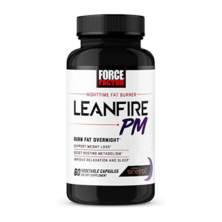 Force Factor LeanFire PM - 60 Vegetable Capsules