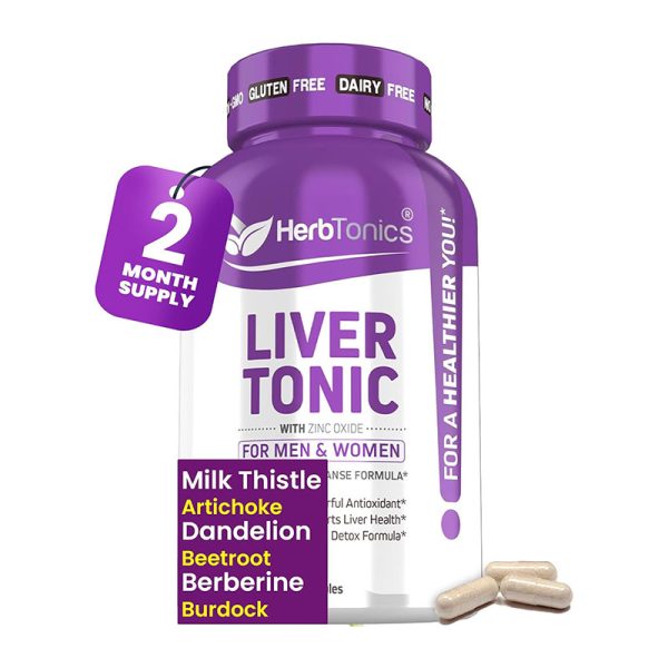 HerbTonics LIVER TONIC - 120 Capsules