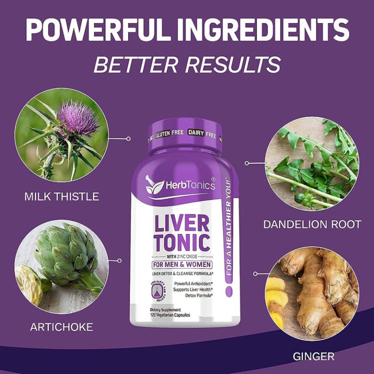 HerbTonics LIVER TONIC - 120 Capsules