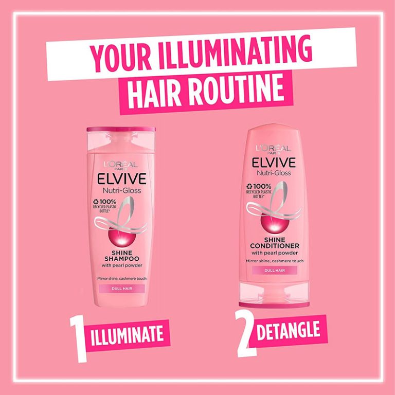 L'Oreal Elvive Nutri-Gloss Shine Shampoo 400ml
