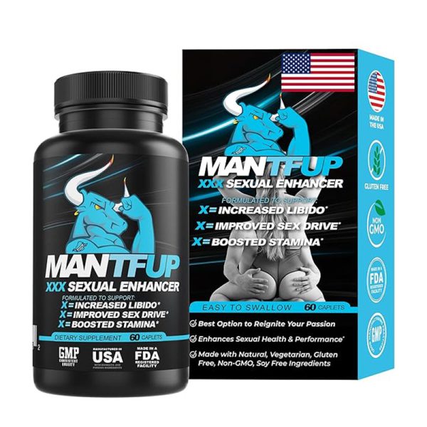 MANTFUP Vitality Enhancer for Men - 60 Caplets
