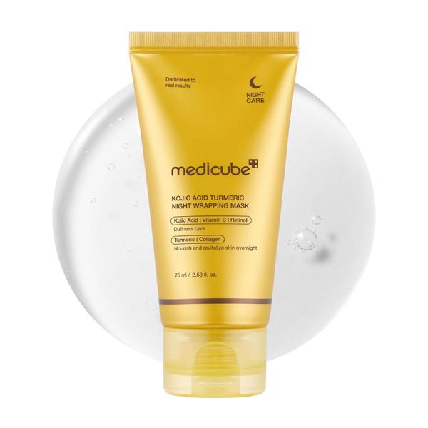 Medicube Kojic Acid Turmeric Night Wrapping Mask - 75ml