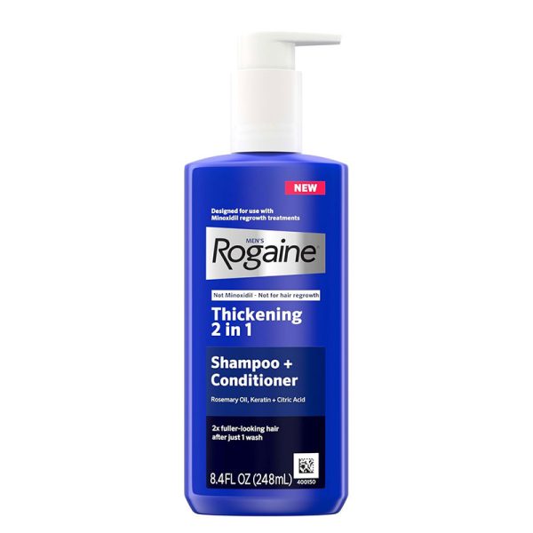 Men's ROGAINE Hair Thickening 2 in 1 Shampoo + Conditioner - 248ml
