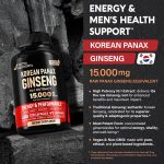 NUTRAHARMONY Korean Panax Ginseng - 120 Capsules