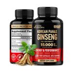 NUTRAHARMONY Korean Panax Ginseng - 120 Capsules