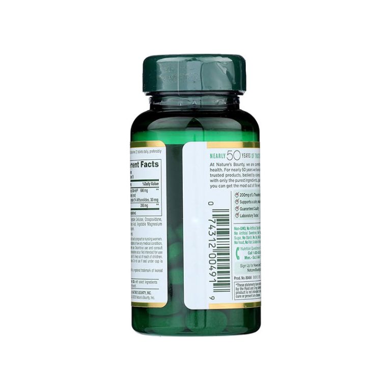 Nature's Bounty Anxiety & Stress Relief Share - 50 Tablets