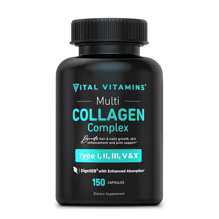 Vital Vitamins Multi-Collagen Complex - 150 Capsules