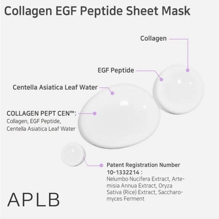 APLB Collagen EGF Peptide Sheet Mask - 25ML
