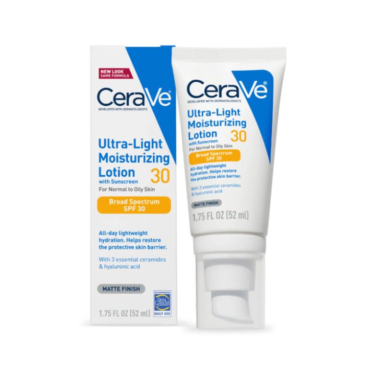 CeraVe Ultra-Light Moisturizing Face Lotion with SPF 30 - 52ml