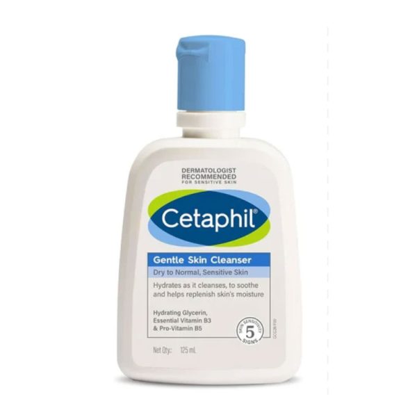 Cetaphil Gentle Skin Cleanser Normal To Dry Sensitive Skin - 125ml