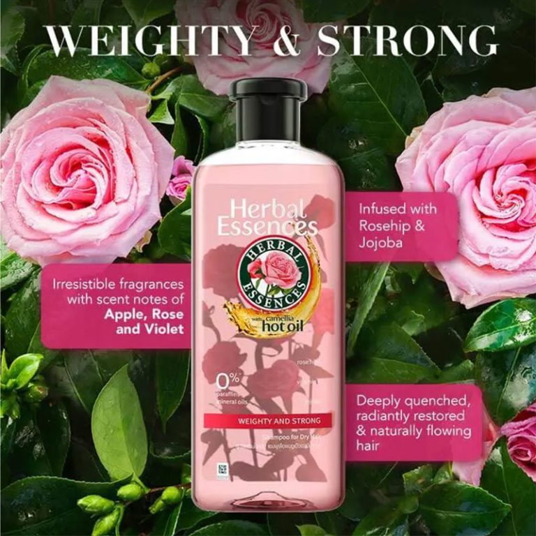 Herbal Essences LRosehip and Jojoba Weighty & Strong Shampoo - 400ml