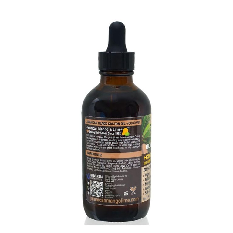 Jamaican Mango and Lime Extra Dark Black Castor Oil 118 ml