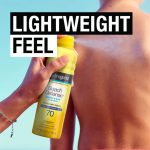 Neutrogena Beach Defense Water + Sun Protection Sunscreen Spray Broad Spectrum SPF 70 - 184g