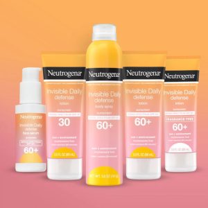 Neutrogena Invisible Daily Defense Body Spray Sunscreen Broad Spectrum Spf 60+ (141gm)