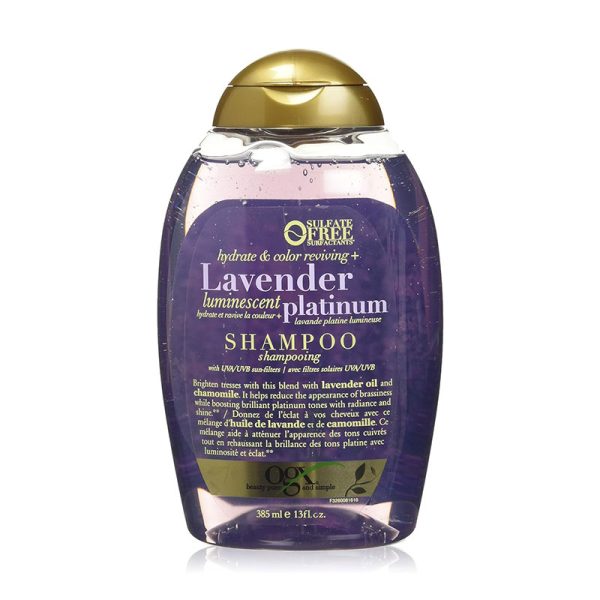 OGX Lavender Luminescent Platinum Shampoo 385ml