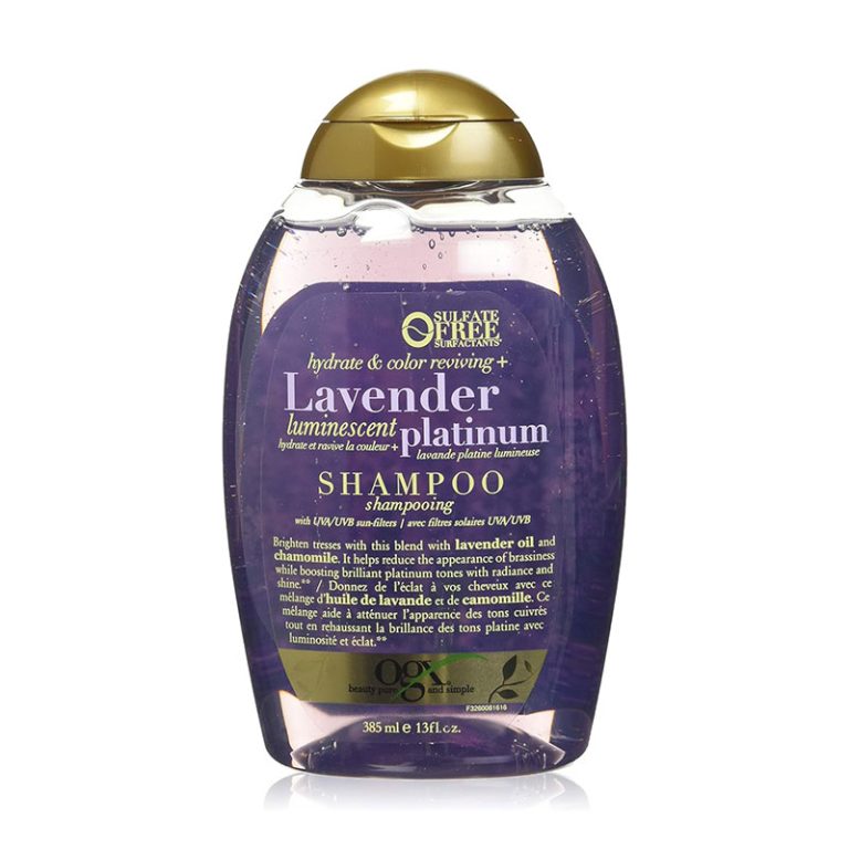OGX Lavender Luminescent Platinum Shampoo 385ml