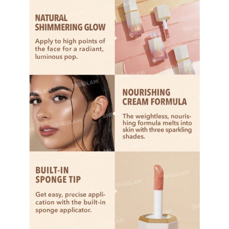 SHEGLAM Glow Bloom Liquid Highlighter Vanilla Brunch - 5.2ml