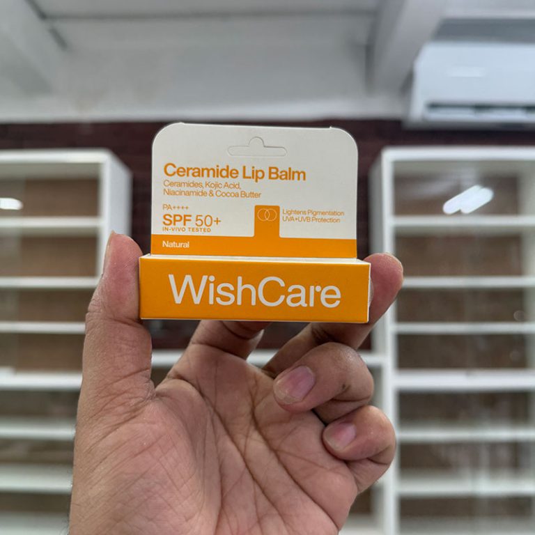 Wish Care Ceramide Lip Balm with SPF 50 PA+++ (Natural)