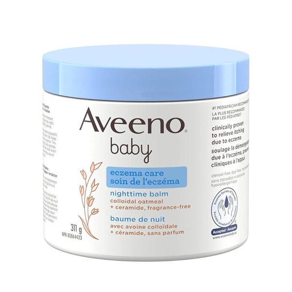 Aveeno Baby Eczema Care Nighttime Balm - 311gm
